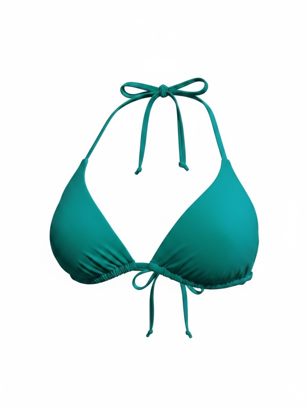 Wild fable Green Triangle Bikini Top Size Medium